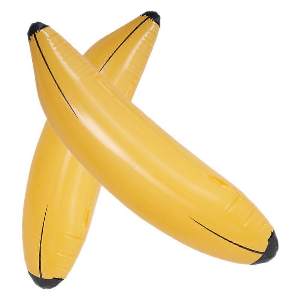 Inflatable Banana Plaything Party Inflatable Banana for 2Pcs Decoration