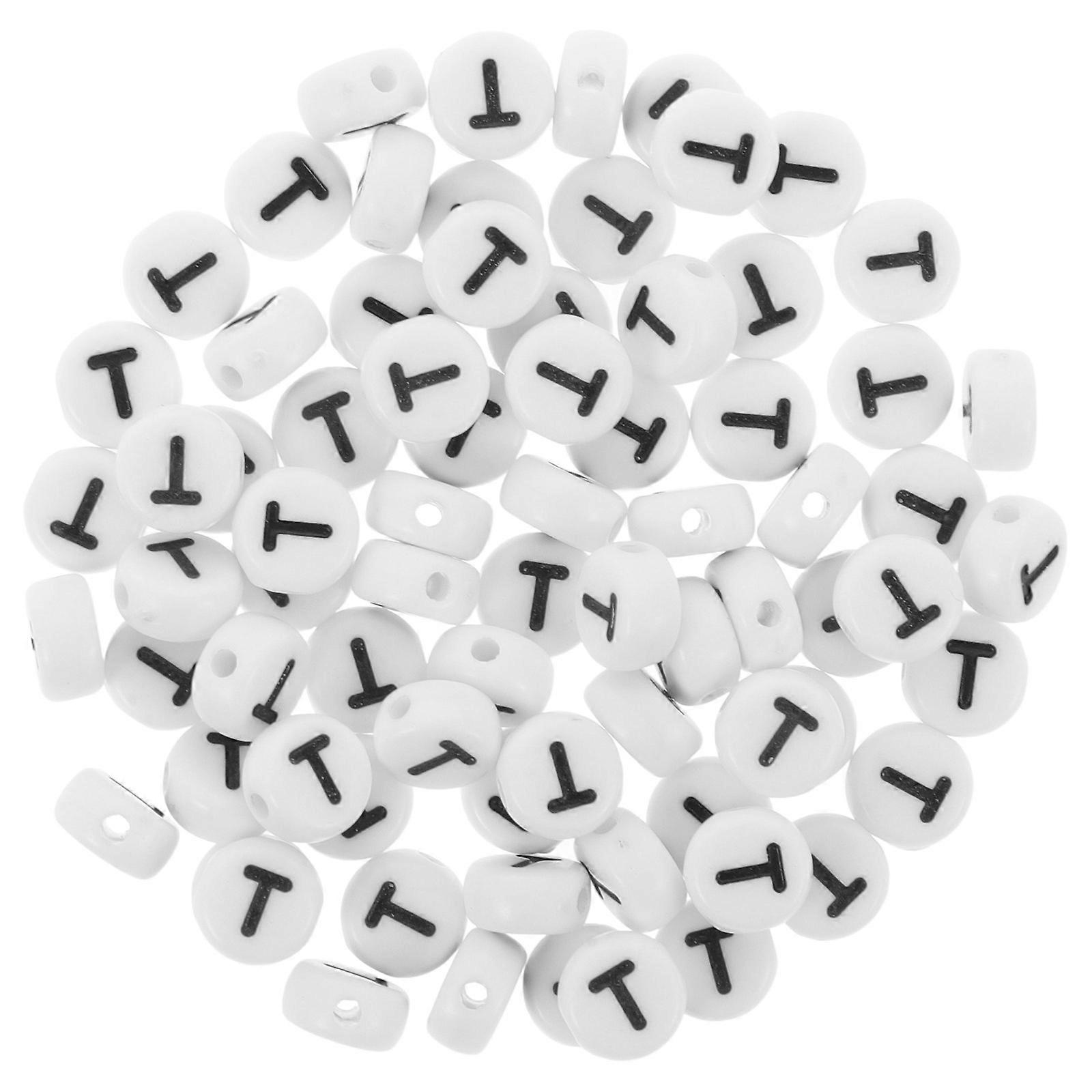Multi-Functional Bracelet Beads DIY Letter Beads for Craft 500Pcs