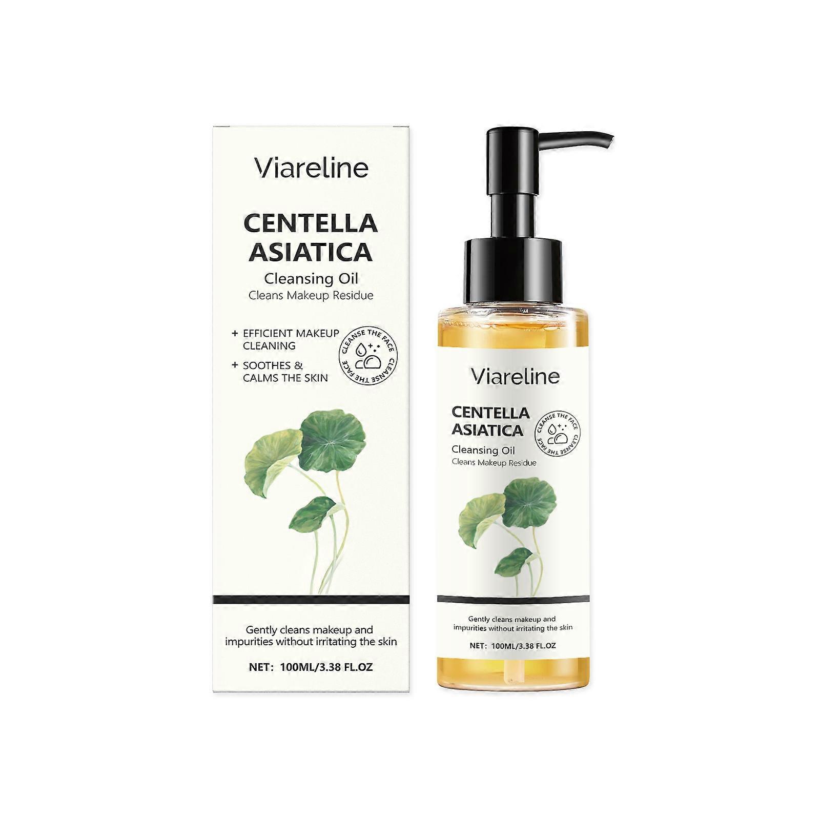 Viareline Centella Removing Oil, Soothing Removing Oil Cleansing Makeup Gentle, Cleansing, Moisturizing And Refreshing