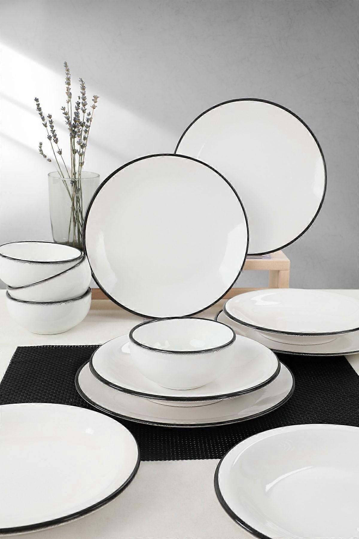 Keramika Dinnerware Set - Keraart Simply - 12 pieces - 4 persons - Stoneware