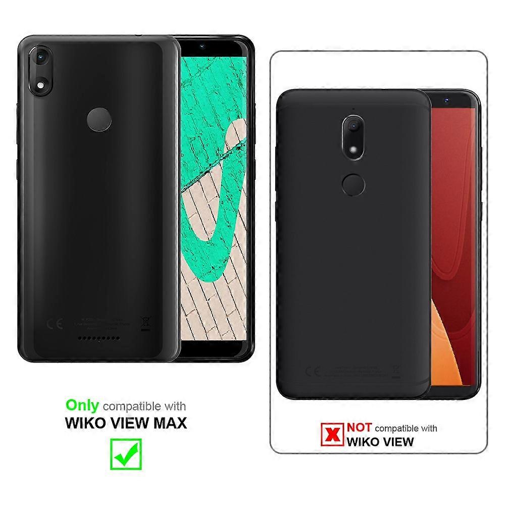 WIKO VIEW MAX Hülle - Schutzhülle mit Standfunktion und Kartenfach