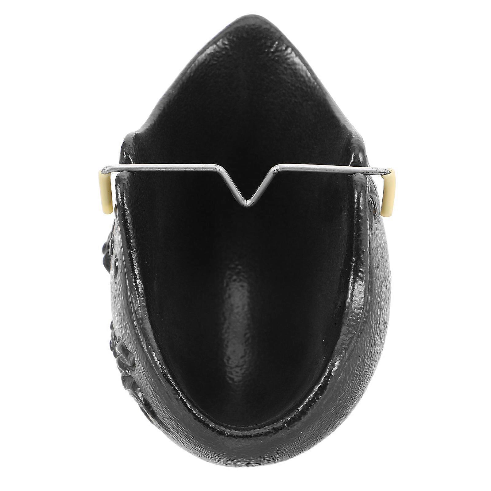 Ceramic Holder for Indoor Use with Ash Holder 2Sets Black