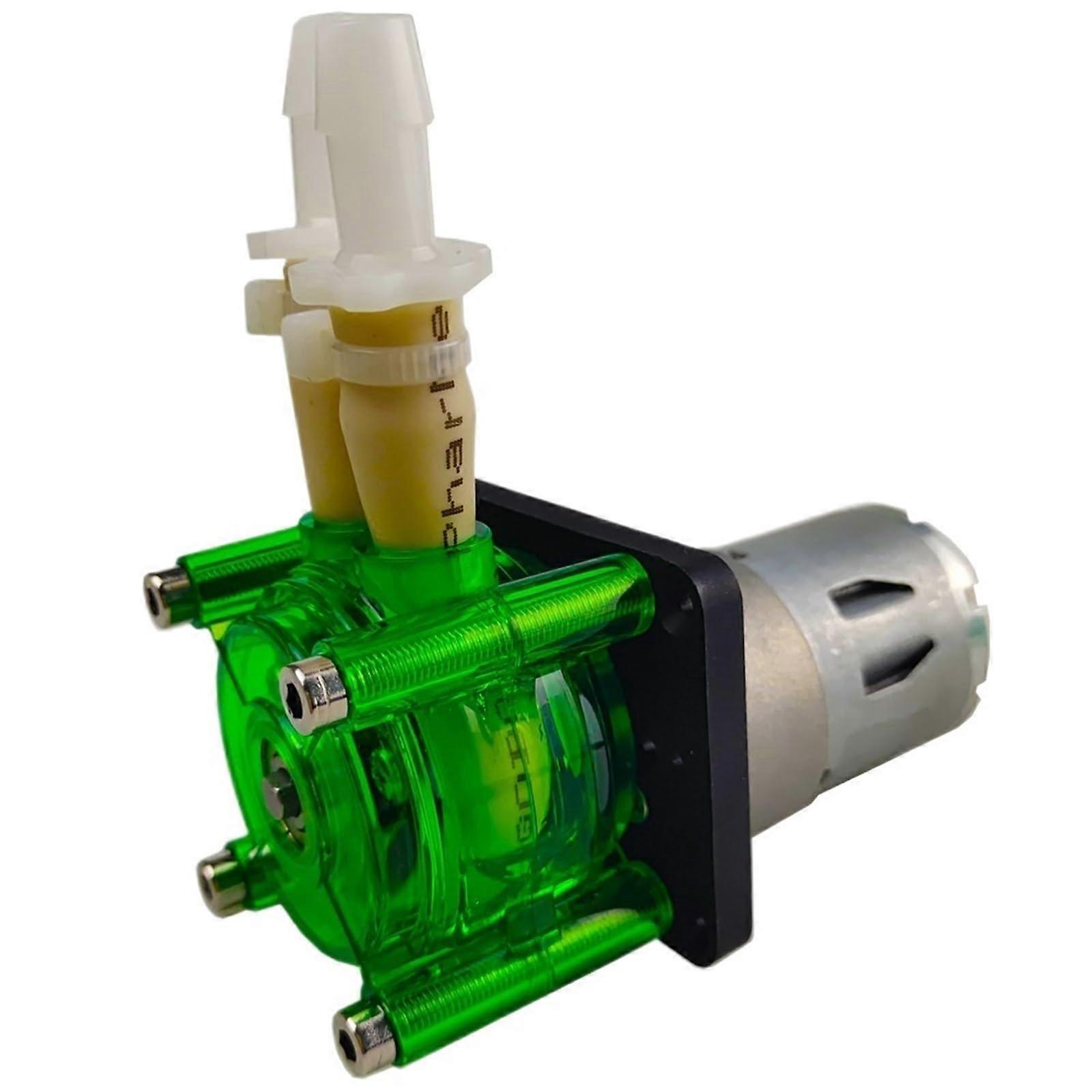 12V DC Peristaltic Dosing Pump Right Angle Design for Consistent Fluid Transfer and Wide Compatibility