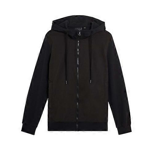 Lyle & Scott Mens Hybrid Softshell Full Zip Hoodie