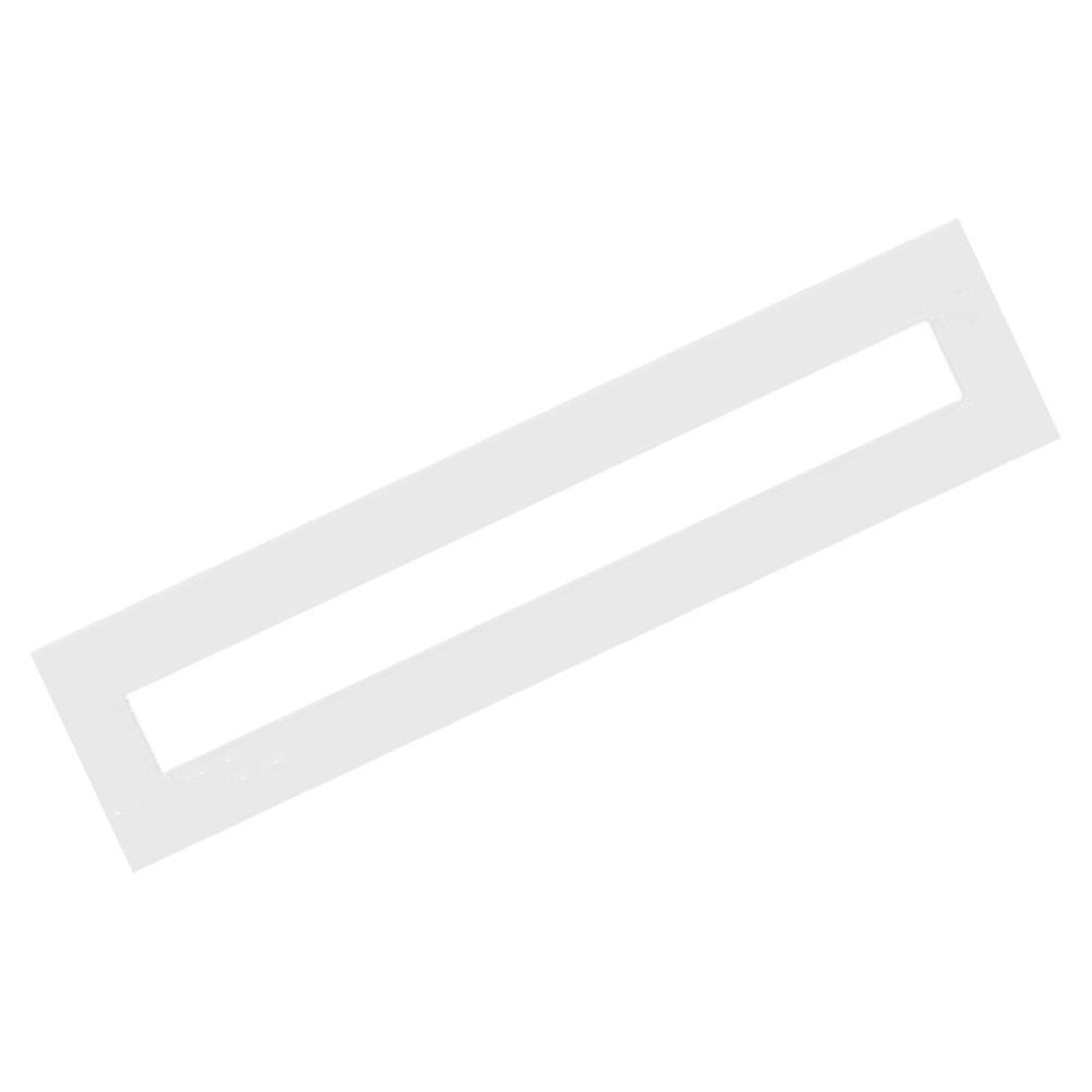 Parking Line Template White Foldable Stencil for Efficient Marking