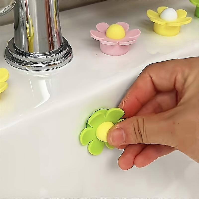 1pcs Durable Silicone Sink Overflow Hole Plug, Prevents Water Overflow and Clogging, Suitable for Kitchen and Bathroom Basins