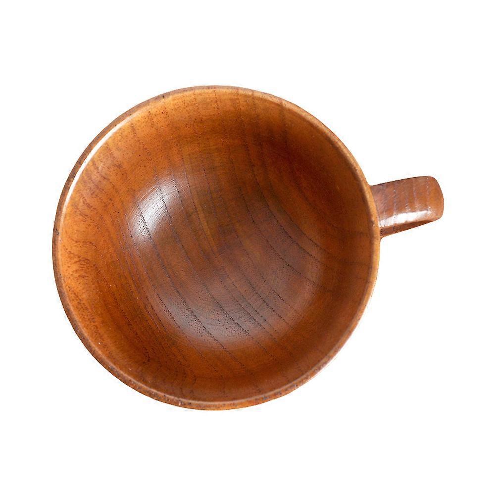 Wooden Tea Cup Coffee Mug for Drinking Elegant Assorted Color Material