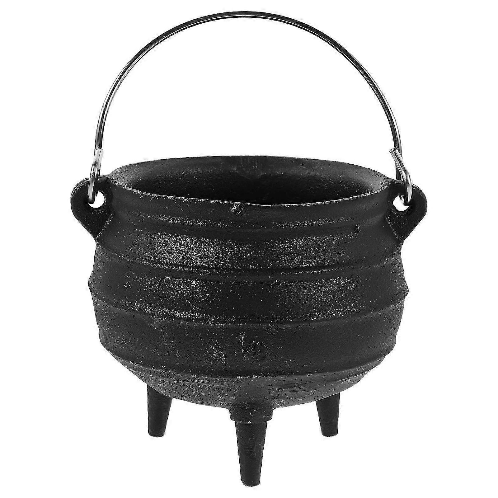 Black Cast Iron Cauldron for Smudge Pot Hwy
