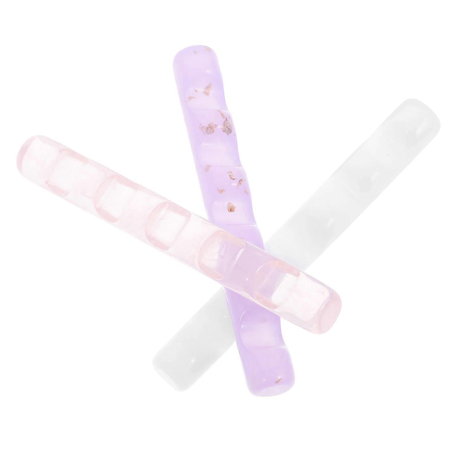 Pen Rack Tool Acrylic Calligraphy Brush Holder for Storage 3Pcs