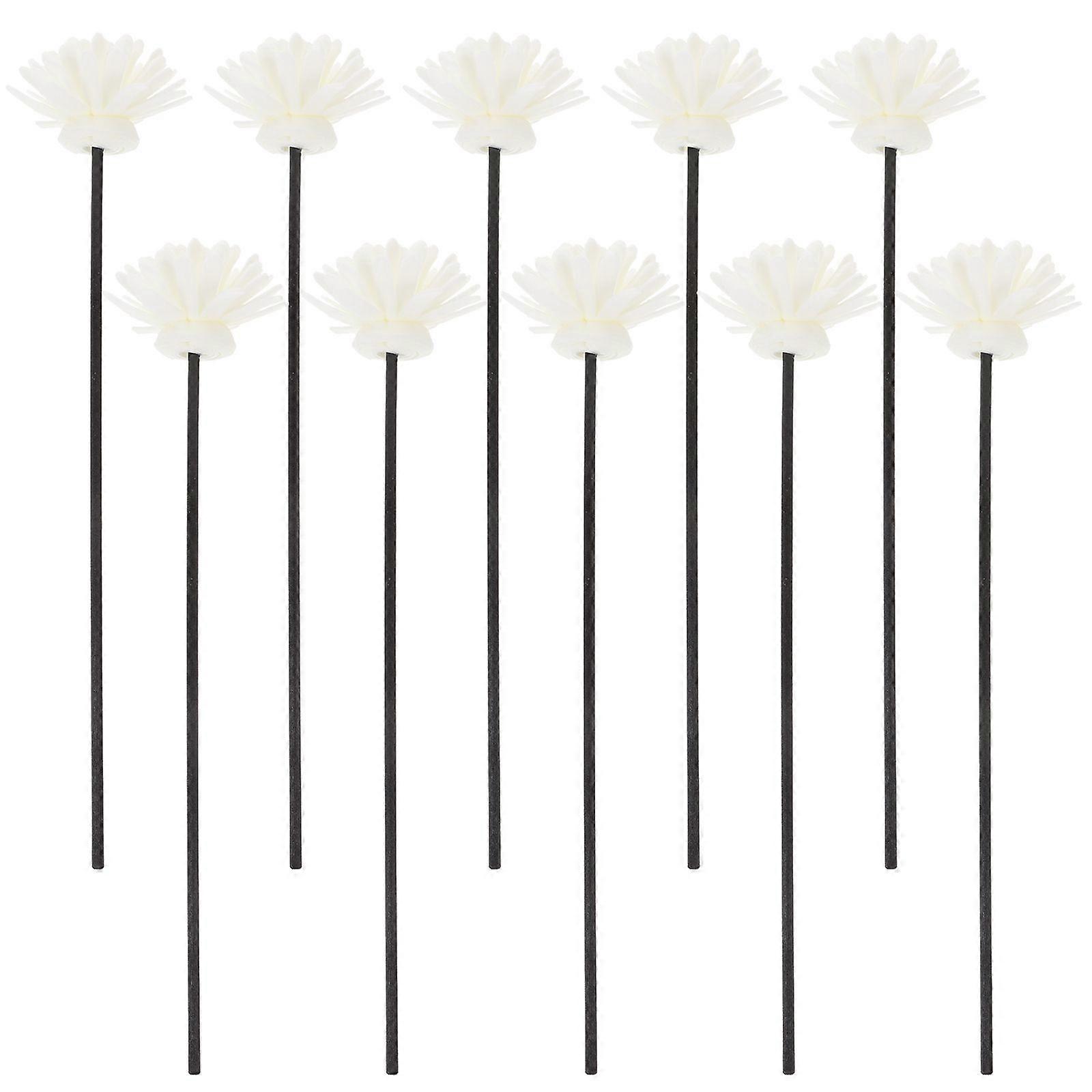10pcs Flower Fragrance Diffuser Sticks Fragrance Diffuser Aroma Oil Diffuser Flower