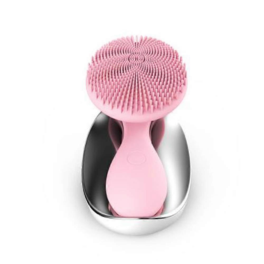 Facial Cleansing Brush Rechargeable Waterproof Sonic Silicone Face Brush for Deep Pore Cleansing