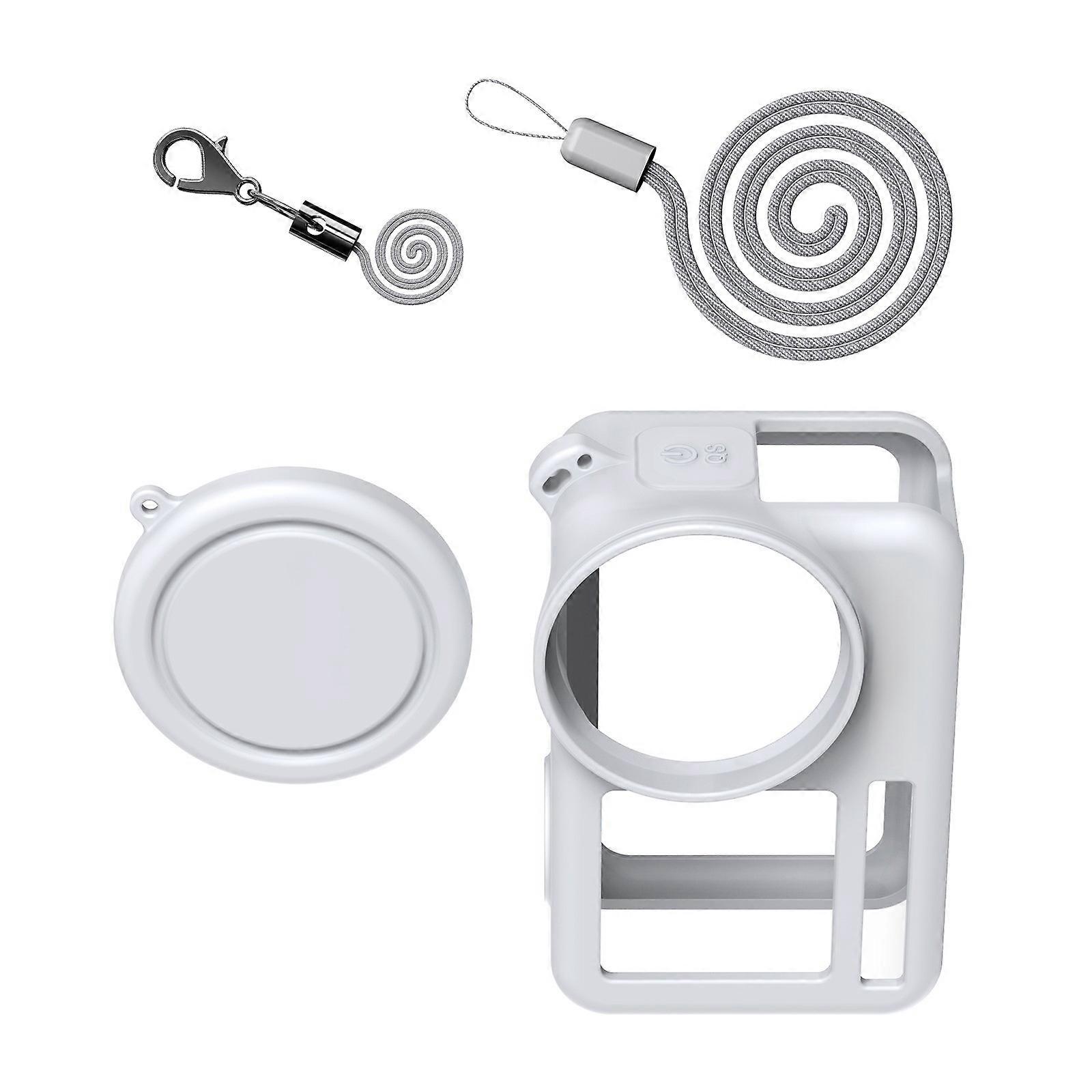 Silicone Protective Case for Action 6 Sleeve Case Cover Action Camera Full Coverage Silicone Housing Protector Accessories Multicolor