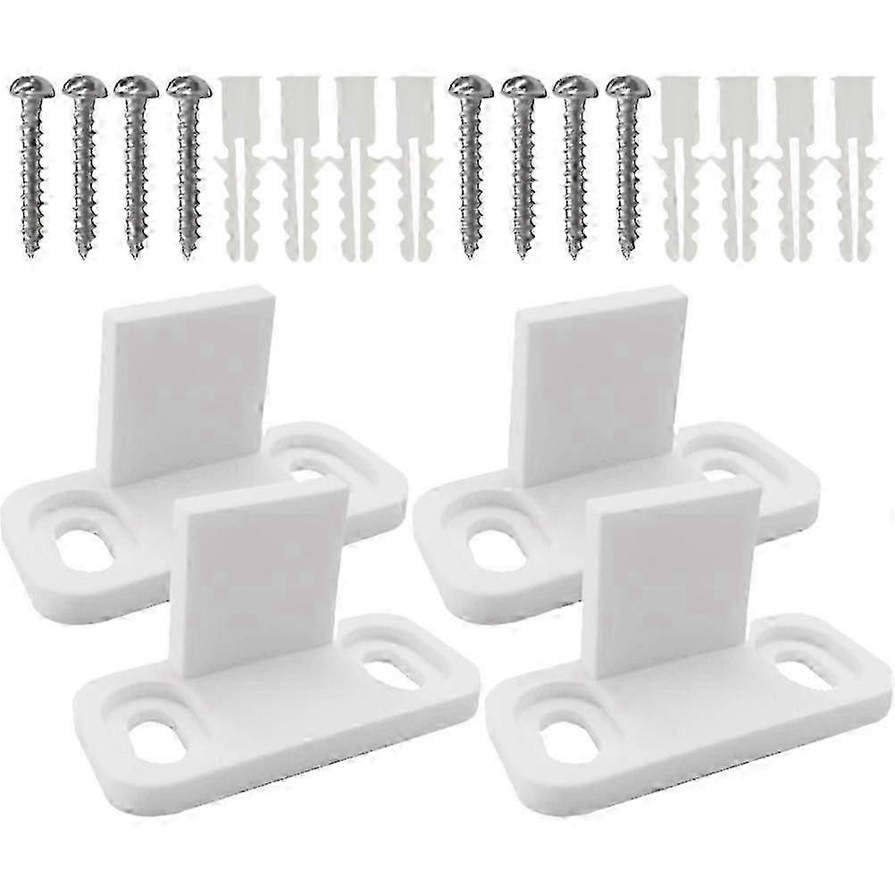 4 Sets Barn Door Guide Sliding Door Floor Bottom Guide Floor Guide Stop Supply