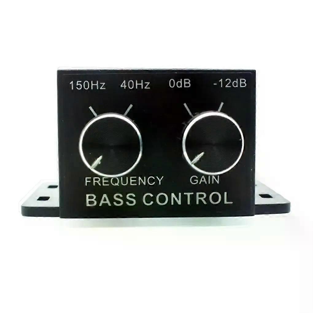 Auto Power Amplifier Practical RCA Output Interface Adjustable Bass Subwoofer Universal Crossover Controller