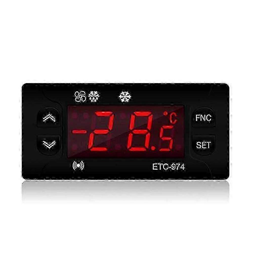 Mini Temperature Controller for Refrigerator Thermostat Regulator with Thermocouple Functionality
