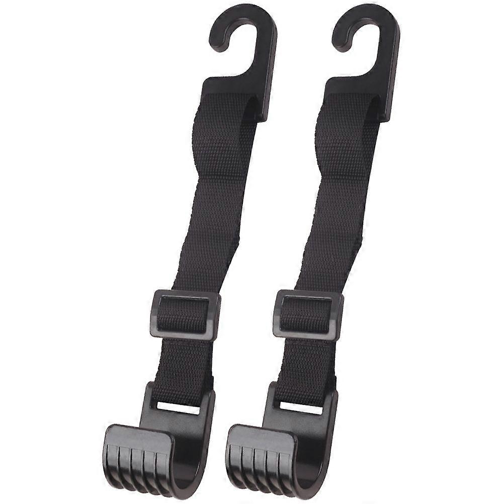 2pcs Car Hooks Back Seat Concealed Storage Hooks Auto Hooks Storage Holder