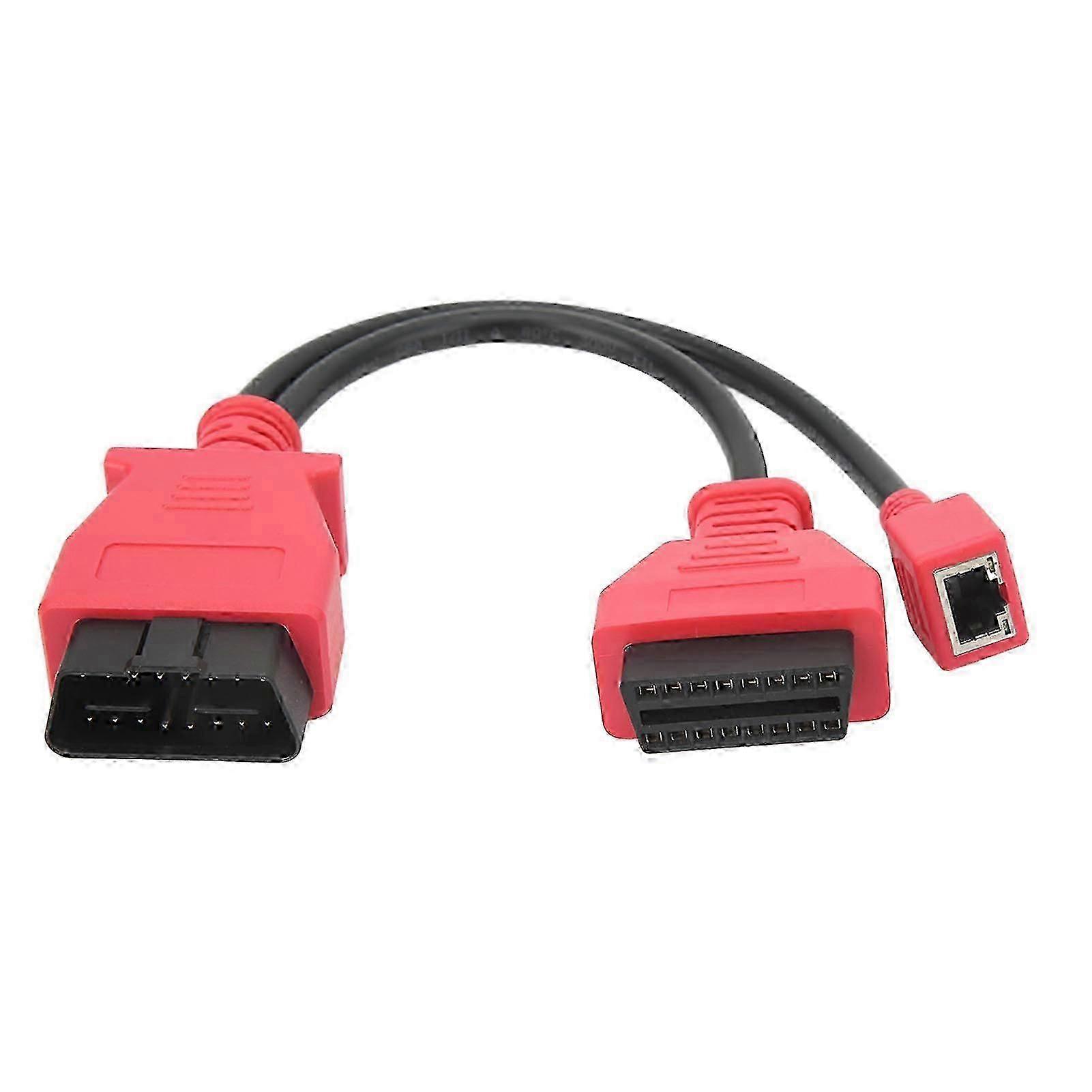 Autel MS908S PRO MS908 PRO MaxiSys Elite IM608 F Chassis Ethernet OBD2 Programming Cable Adapter