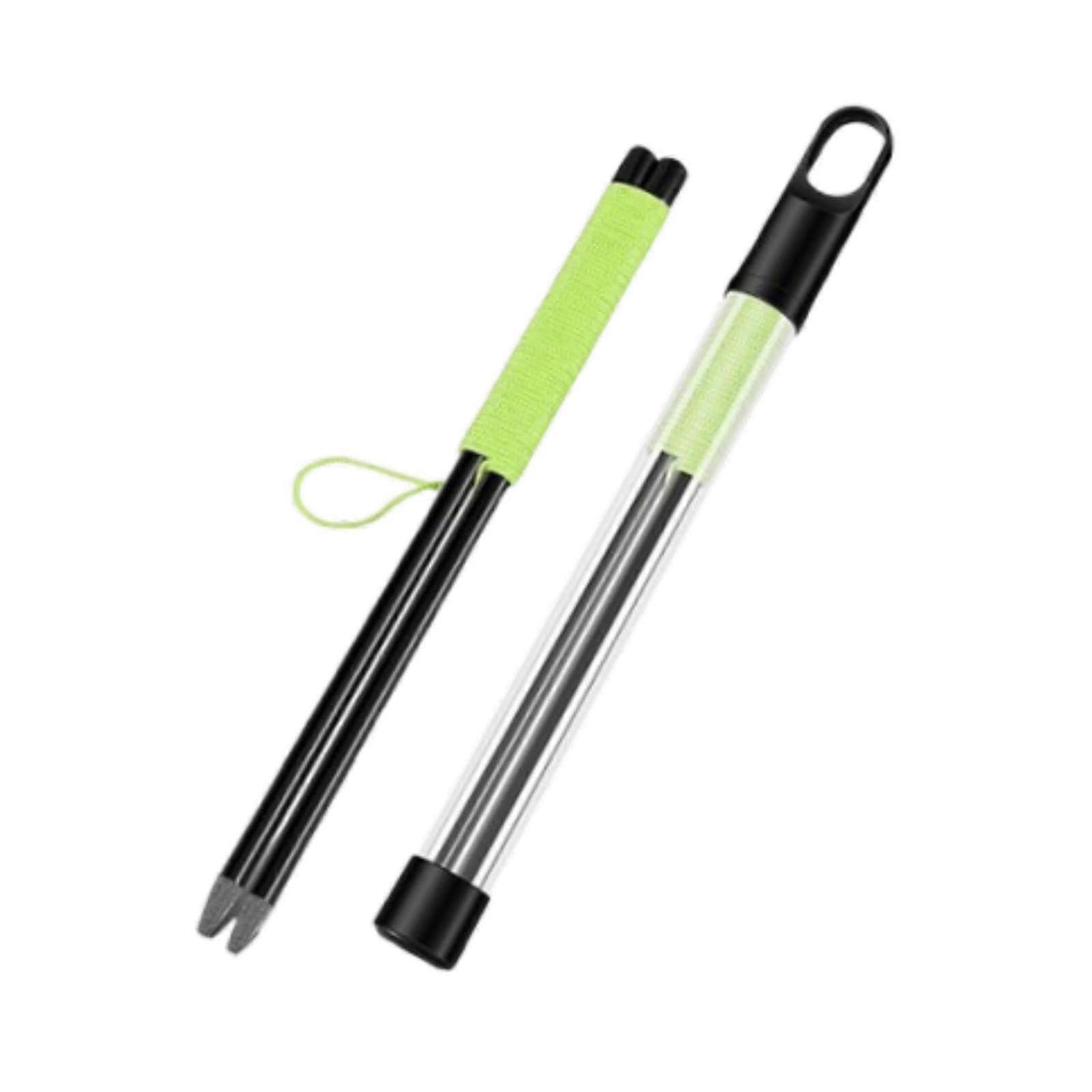 Golf Putting Aid with Adjustable Alignment Rope, Durable Fiberglass Practice Tool for Training