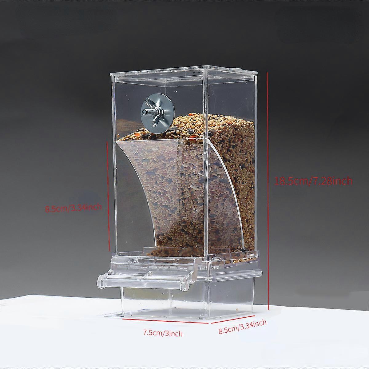 1pc Automatic Bird Feeder for Pet Birds - Convenient and Easy to Use
