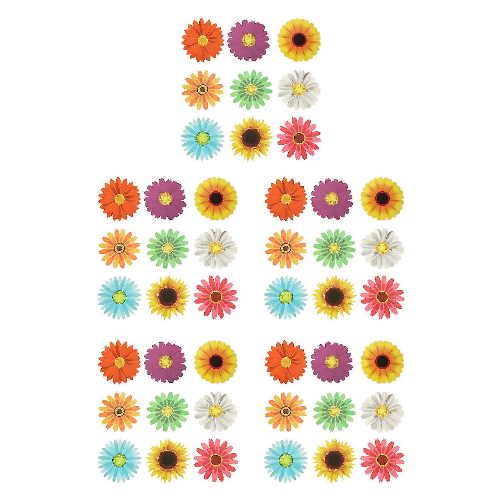 Bulletin Board Decorations Summer Wall Decor Paper Cutting 45Pcs Pack