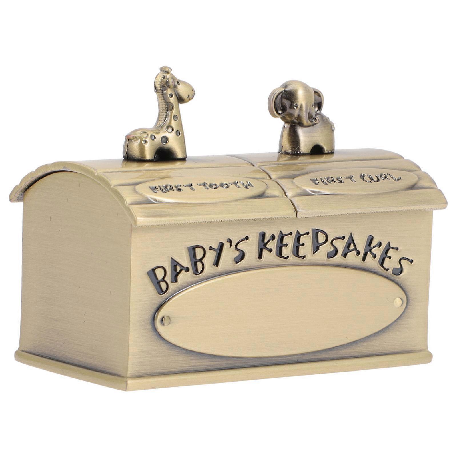 Tooth Box for Collecting Teeth with Animal Patterns