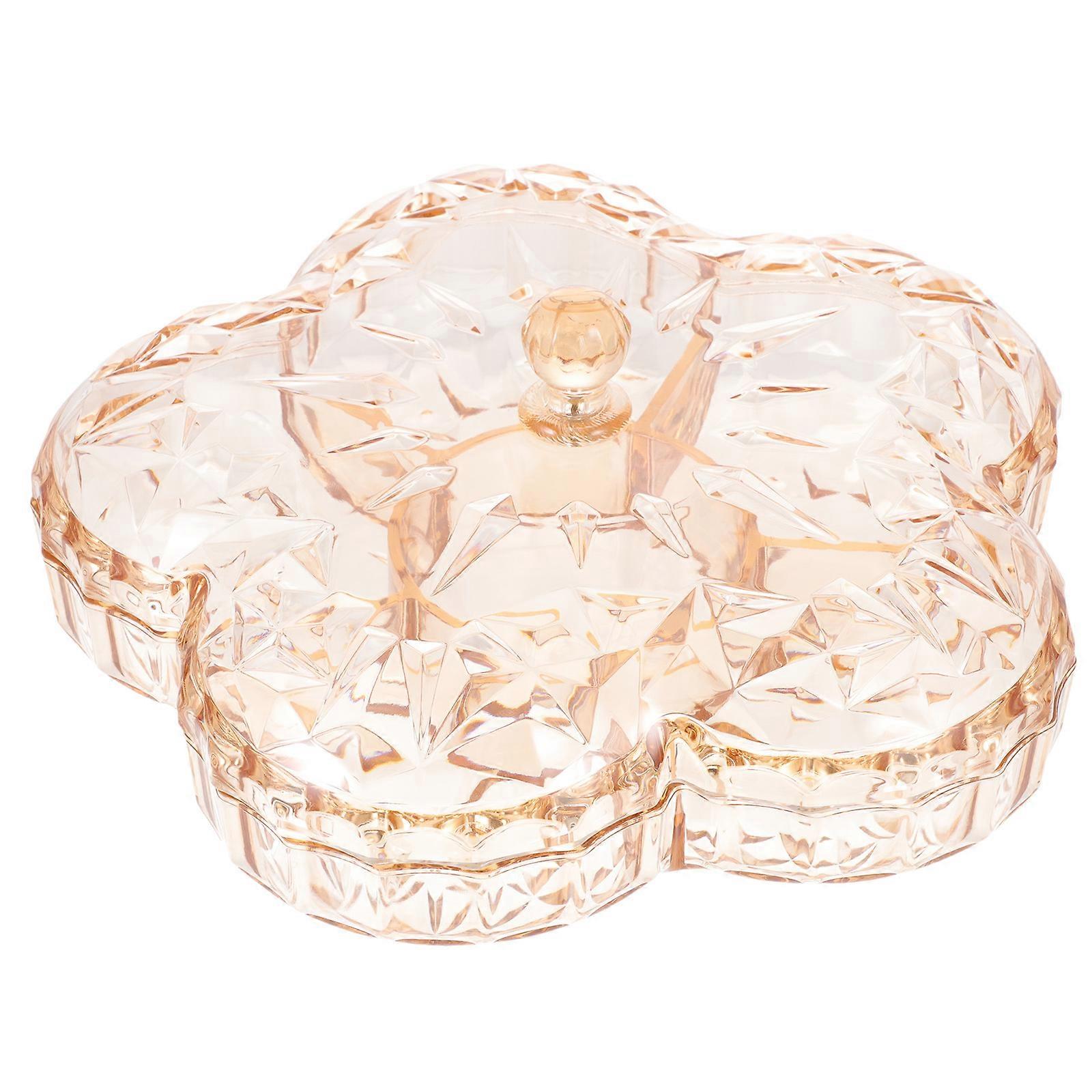 Fruit Storage Tray for Food Storage 1Pcs Plastic Multi-Compartment Plate