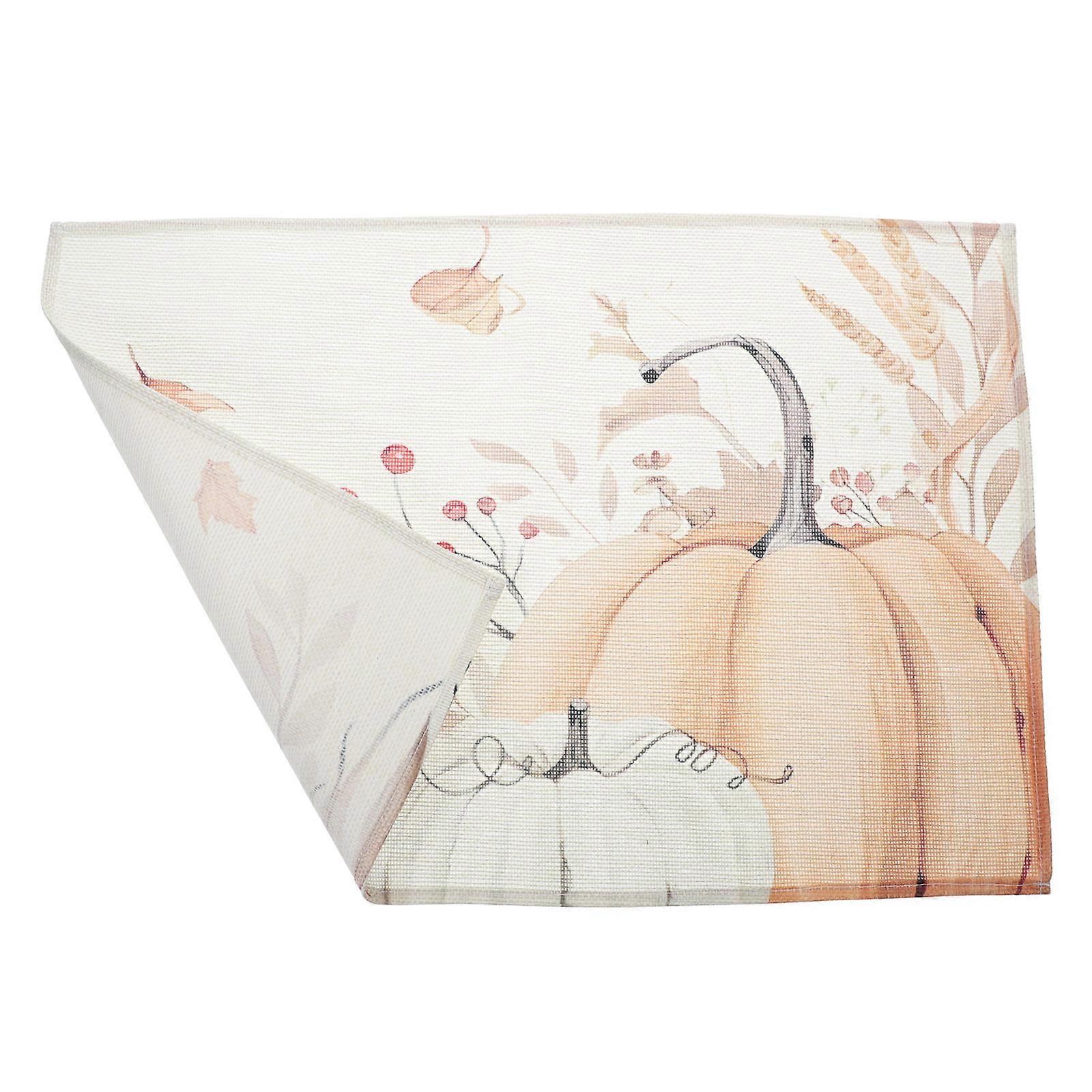 Linen Placemat Fall Placemat for Kitchen Use 4Pcs Table Placemats