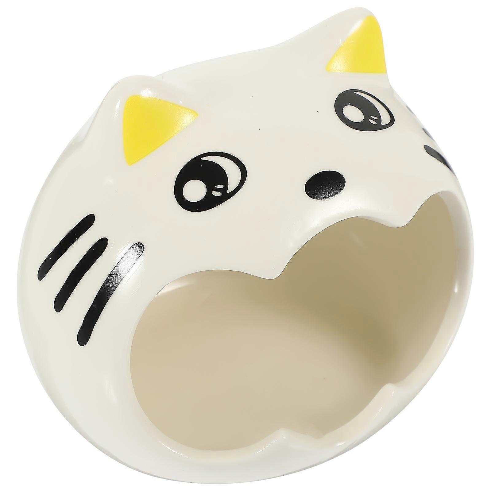 Pet Nest Ceramic Hamster Summer Cooling Nest 2Pcs for Gerbils