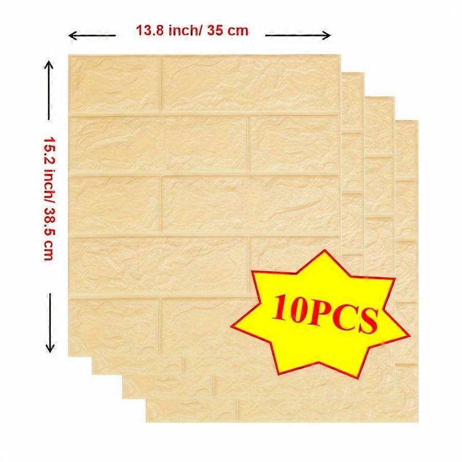 3D Wall Sticker Brick Pattern Wallpaper