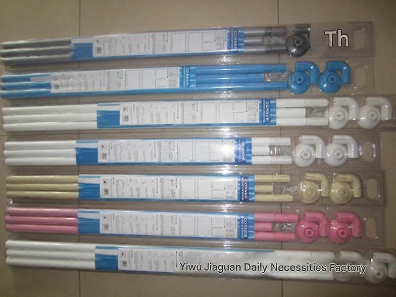 Extendable Shower Curtain Rod, No Assembly Required, Multiple Sizes Available