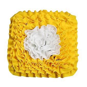 Interactive Snuffle Feeding Mat for Dogs and Cats, Nosework Puzzle Pad for Slow Eating & Mental Stimulation