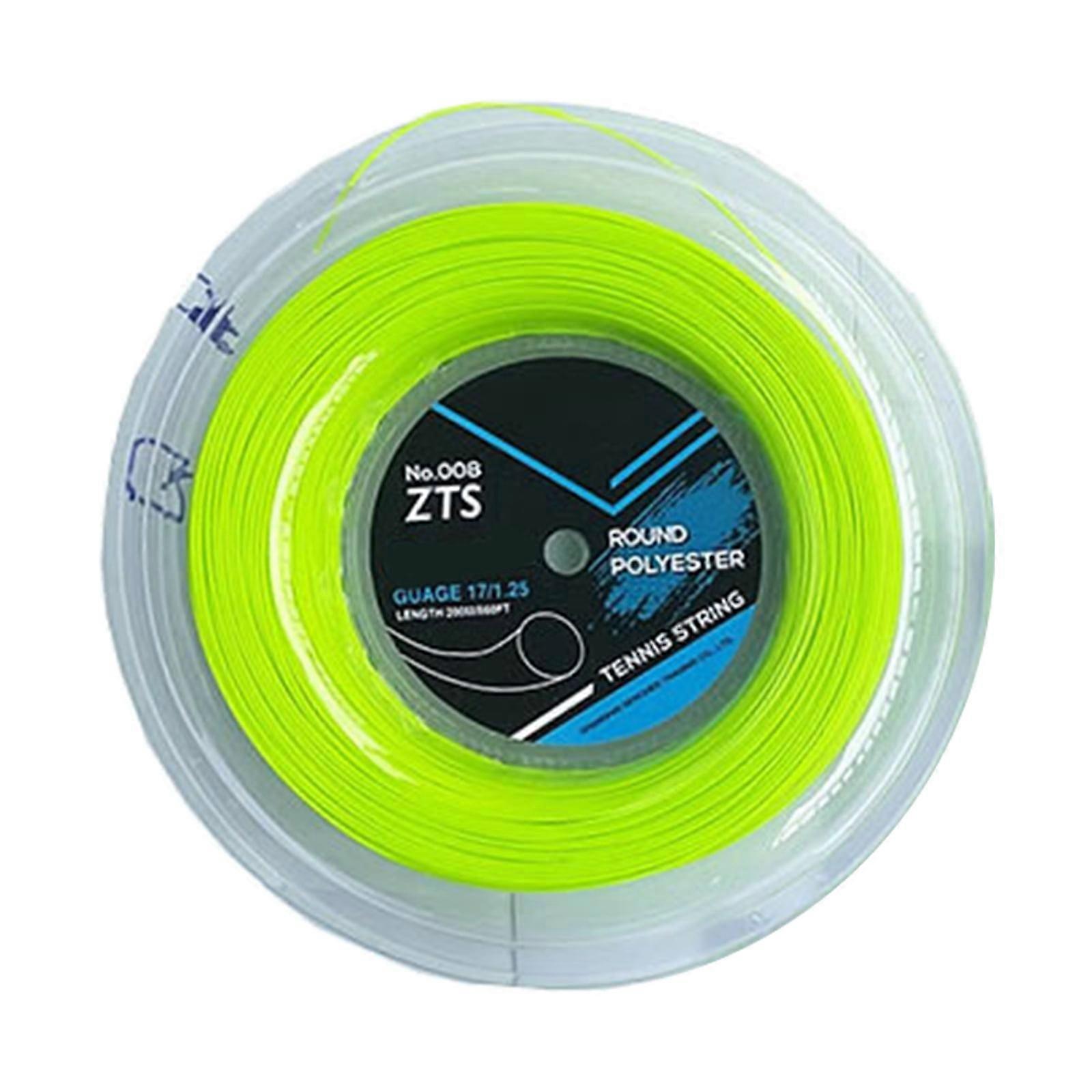 Durability Tennis Racket Strings Round Shape Multicolor Polyester Tennis String for Enhancing Control and Stability