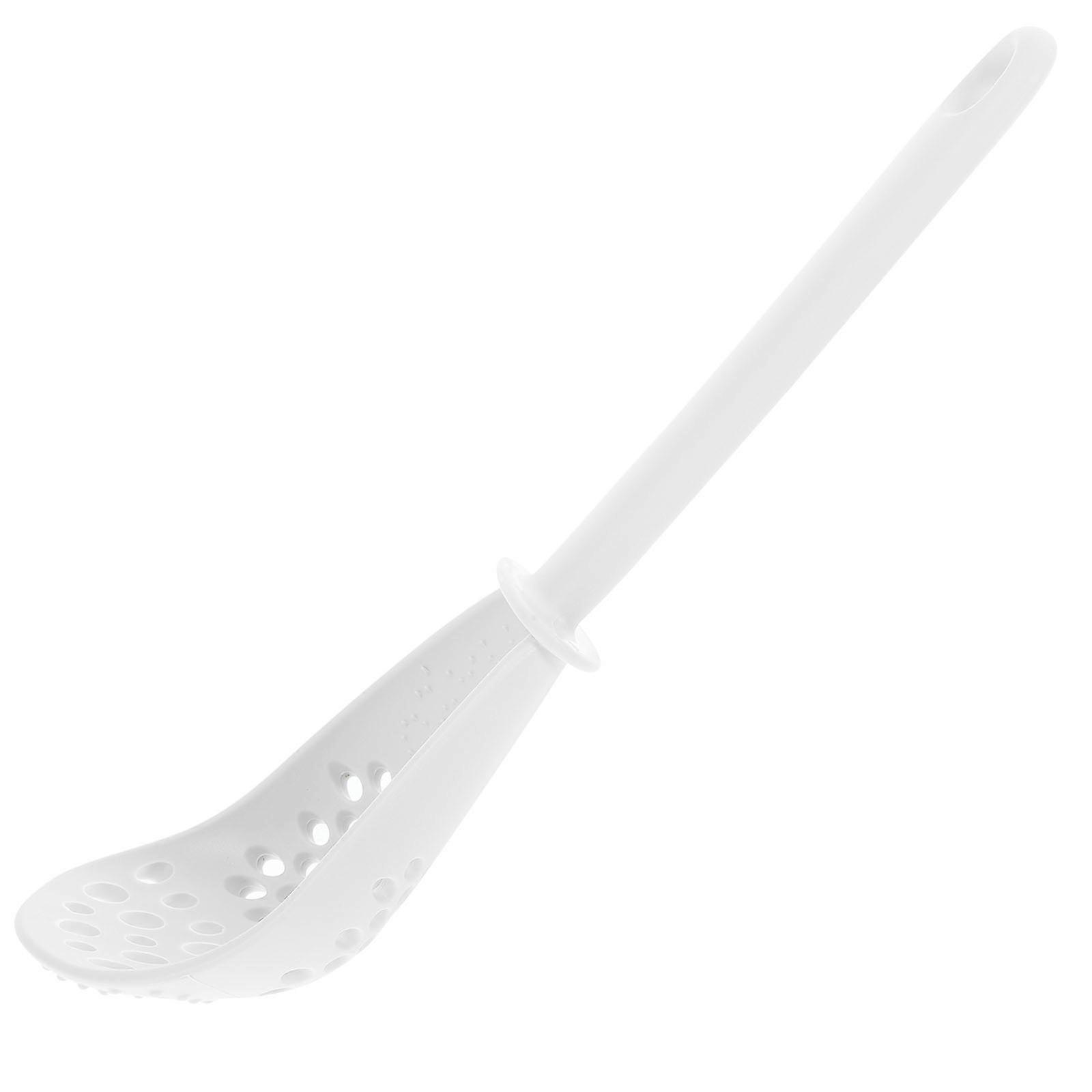 Plastic Grinder Colander Multi-function Cooking Grinding Spoon Skimmer Scoop