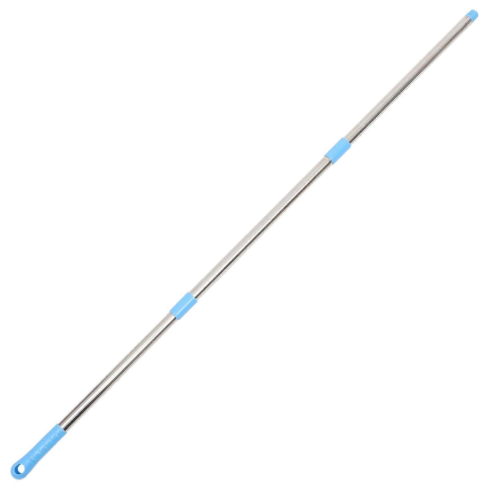 Mop Stick Mop Replacement Pole Floor Mop 3 Section Rod Mop Accessory Mop Head Replacement Stick