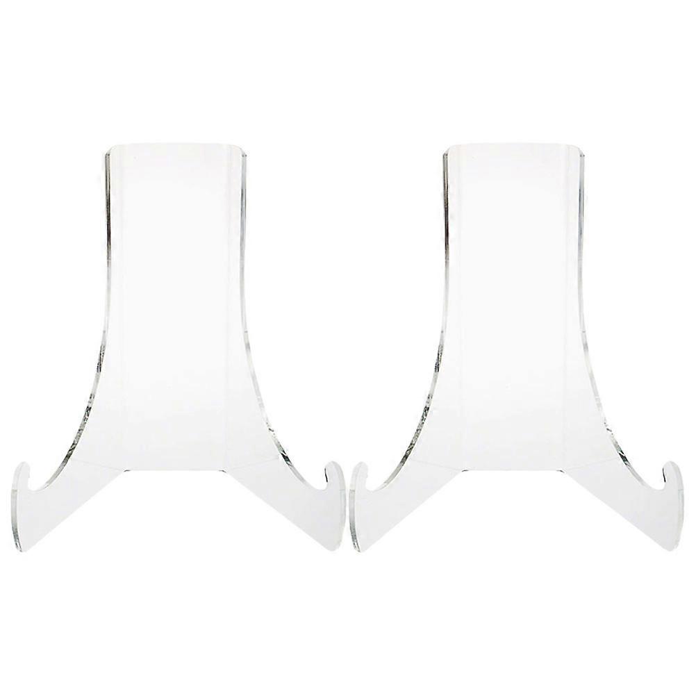 Transparent Acrylic Display Stand for Display 2Pcs Versatile Showcase Rack