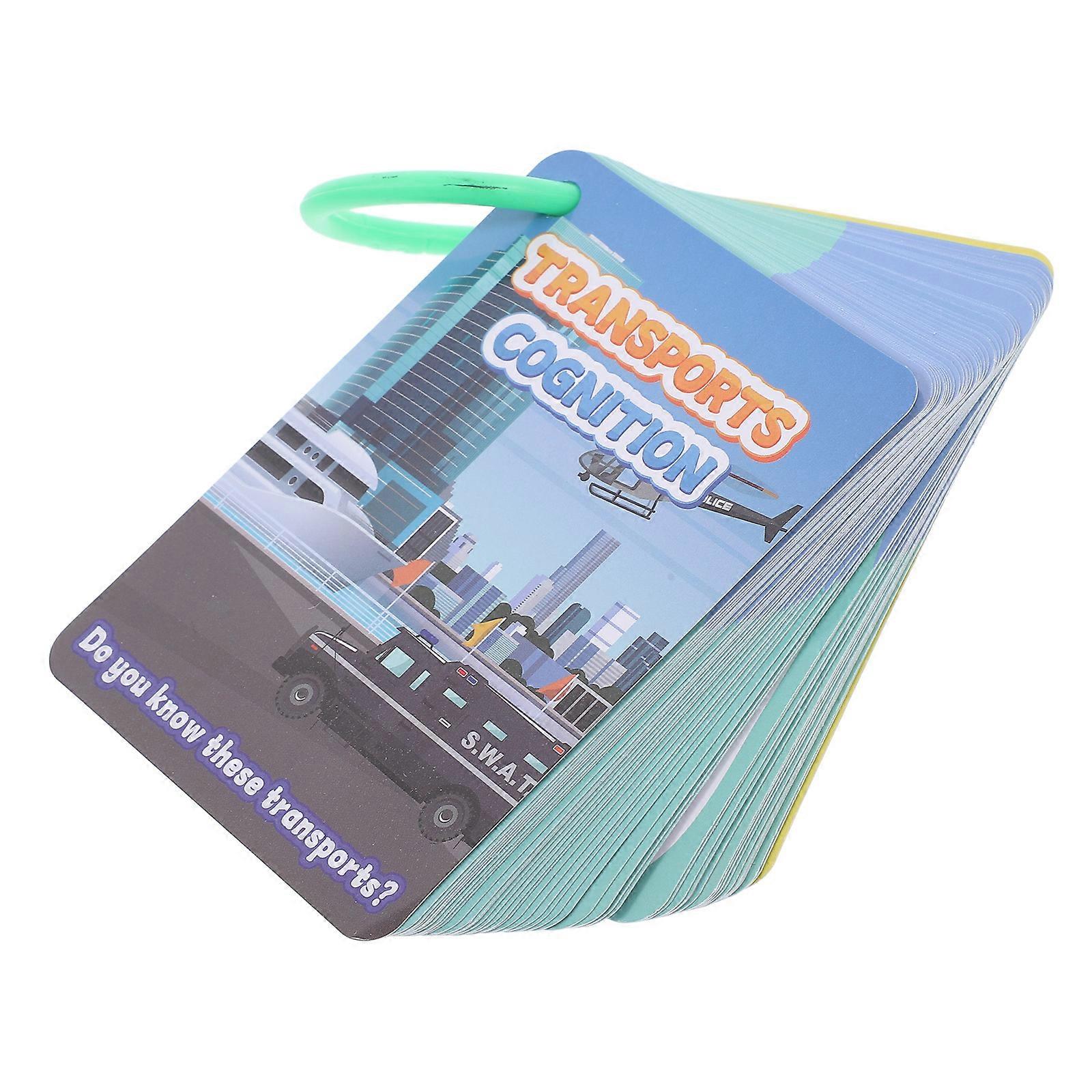 Cognitive Learning Cards Early Learning Cards for Toddlers 1Set