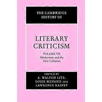 Modernism And The New Criticism - Cambridge University Press - Paperback - en Book