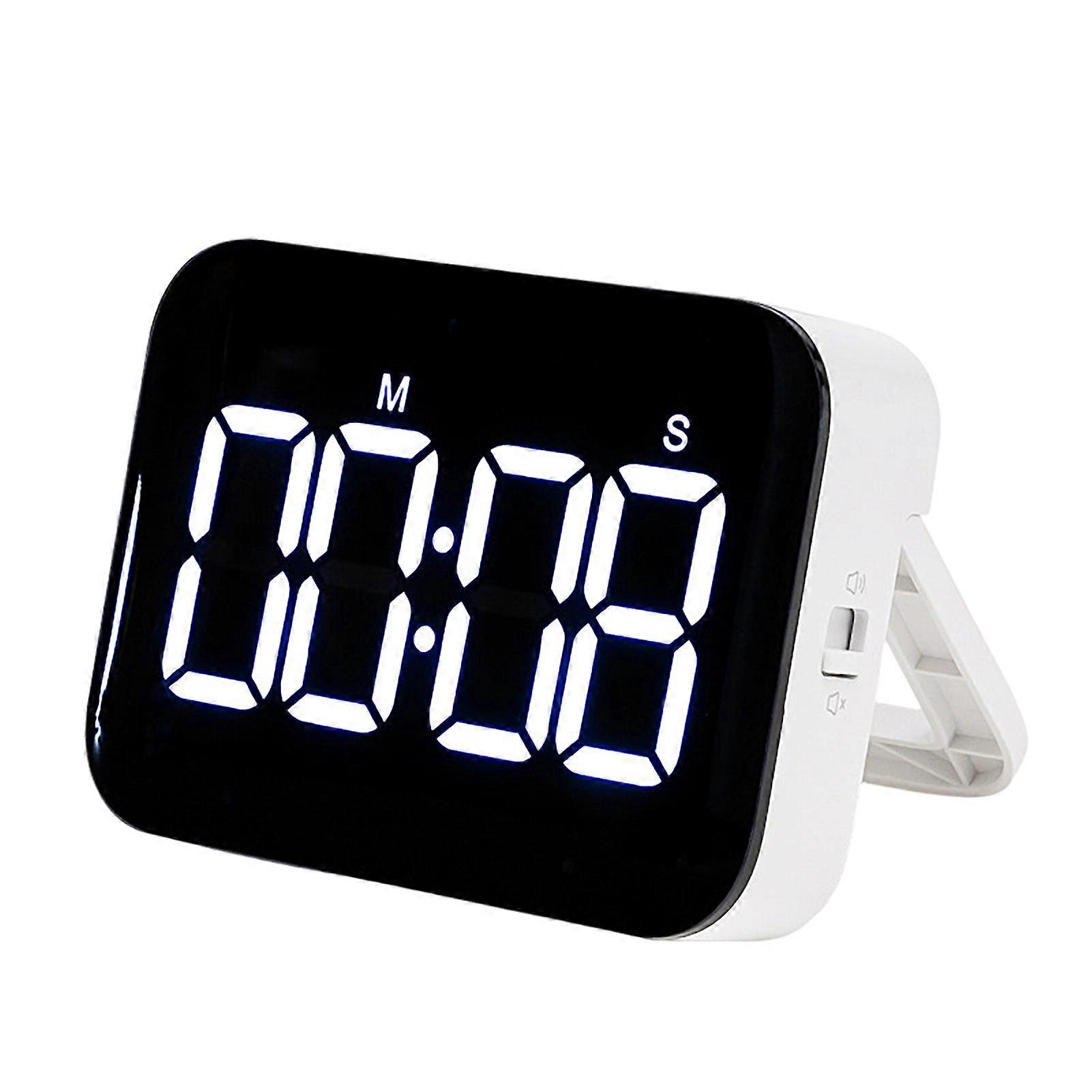 Digital Timer Easy Read Lightweight Plastic Build for Daily Home and Kitchen Use