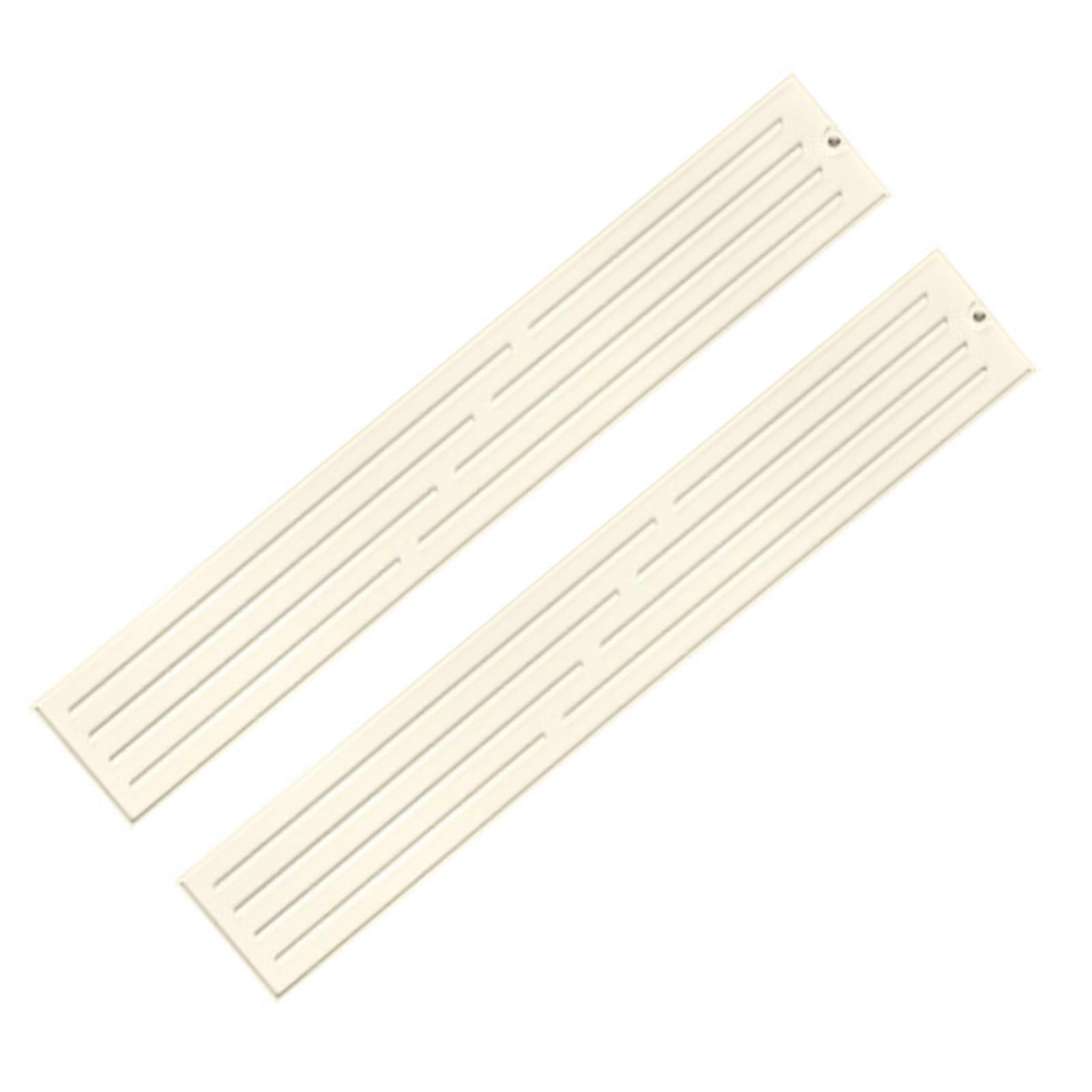 2pcs Space Saving Design Rubber Sink owner Boosts Counter Productivity While Providing grip Function  White