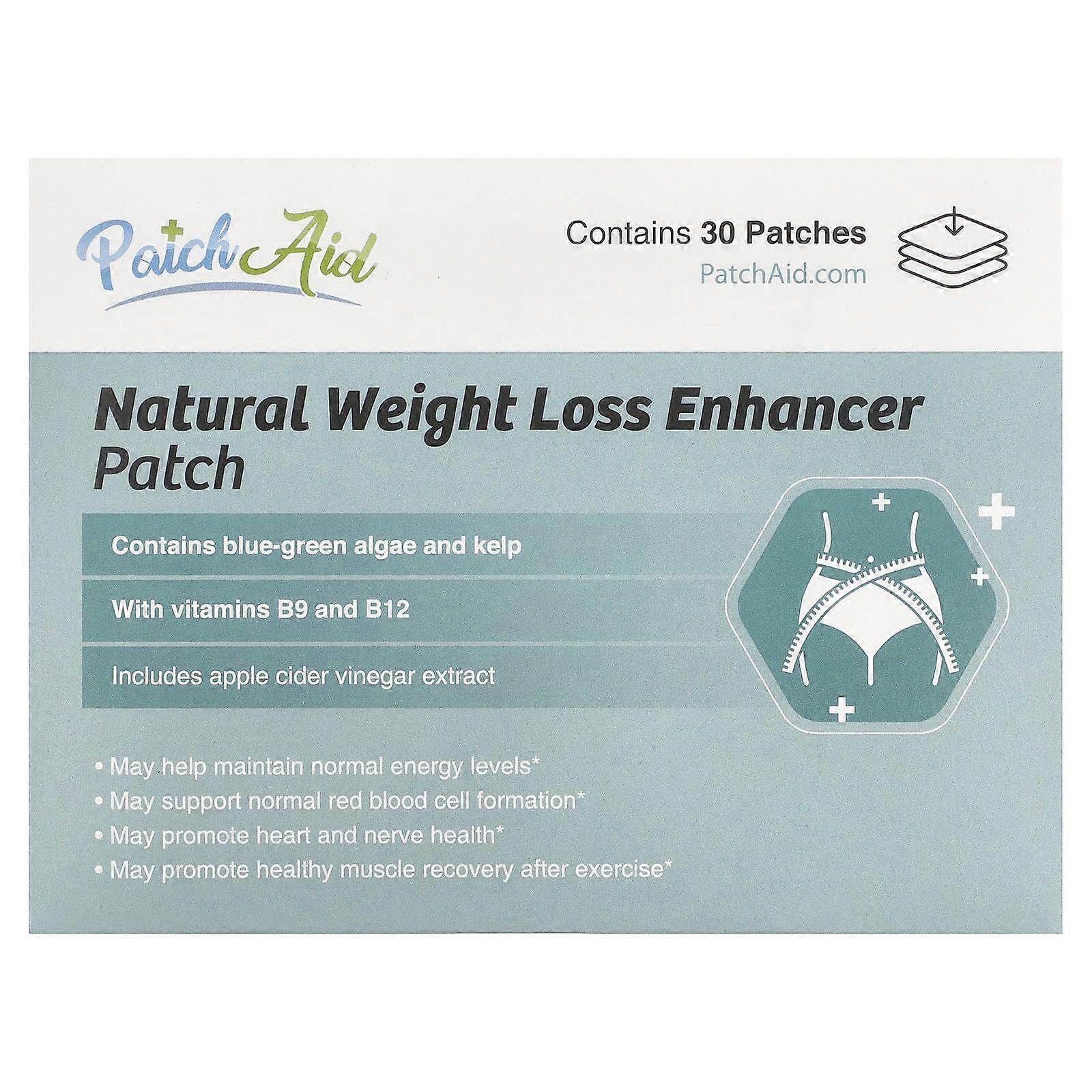 PatchAid, Natural Weight Loss Enhancer Patch , 30 Patches