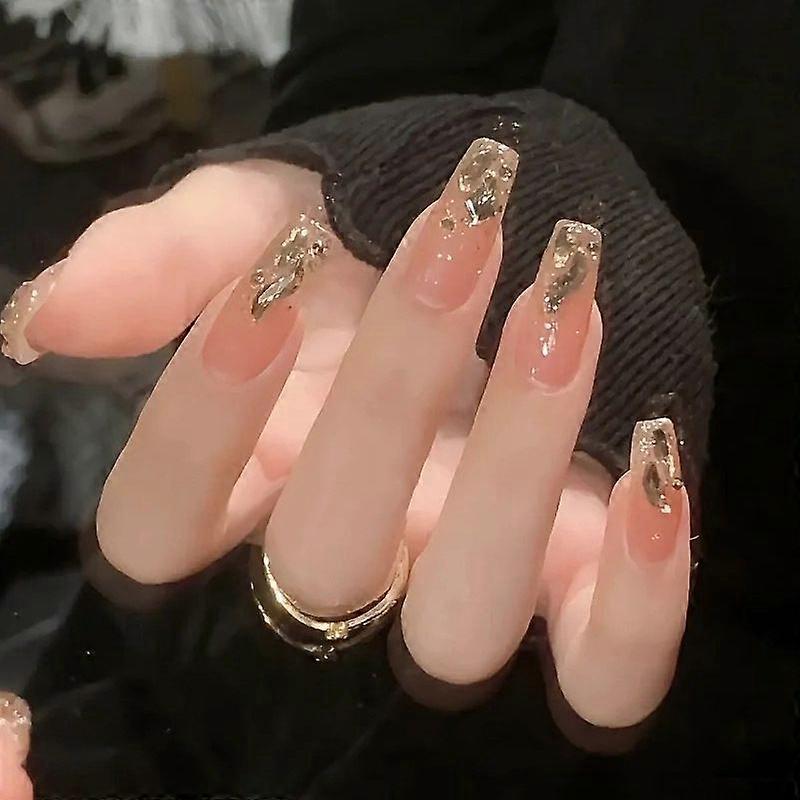 24pcs/box Nail Jelly Glue Finished Patch BY25