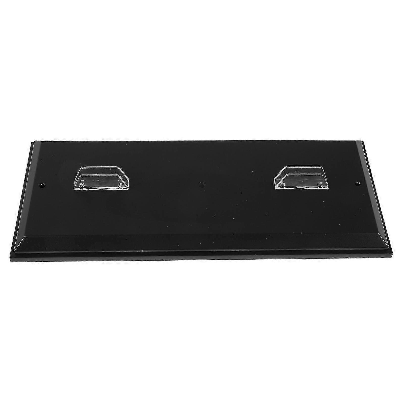 Motorcycle Model Stand for Decor 3Pcs Plastic Tabletop Display Base