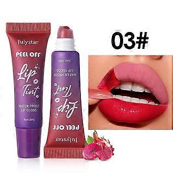 Tinta labbra peel-off 8ml Impermeabile, a lunga tenuta e resistente alle sbavature