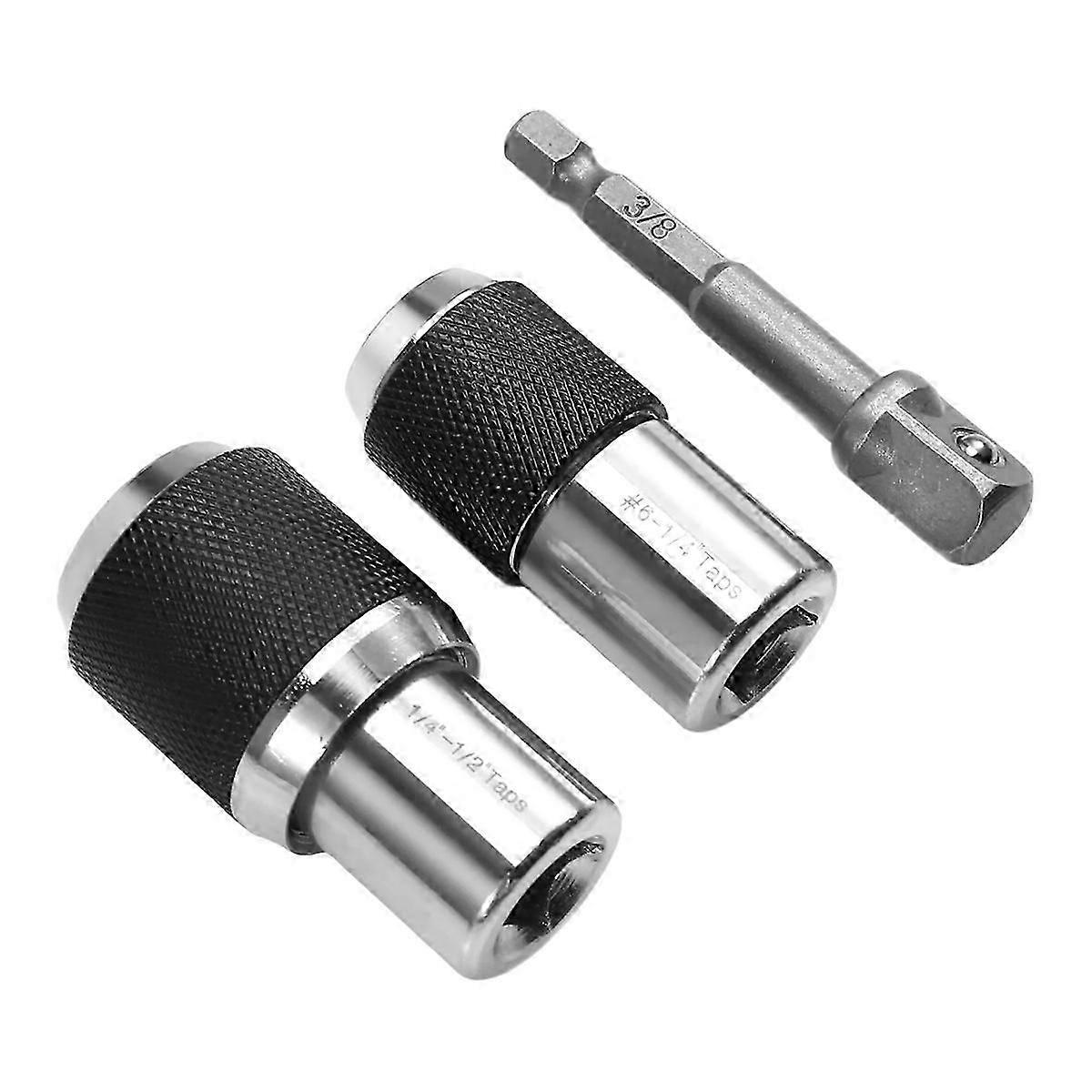 3pcs Tap Socket Set Tap Extractor Tool with Socket Adapter Tap Extractor Socket with Adjustable Jaw Extractor Tool