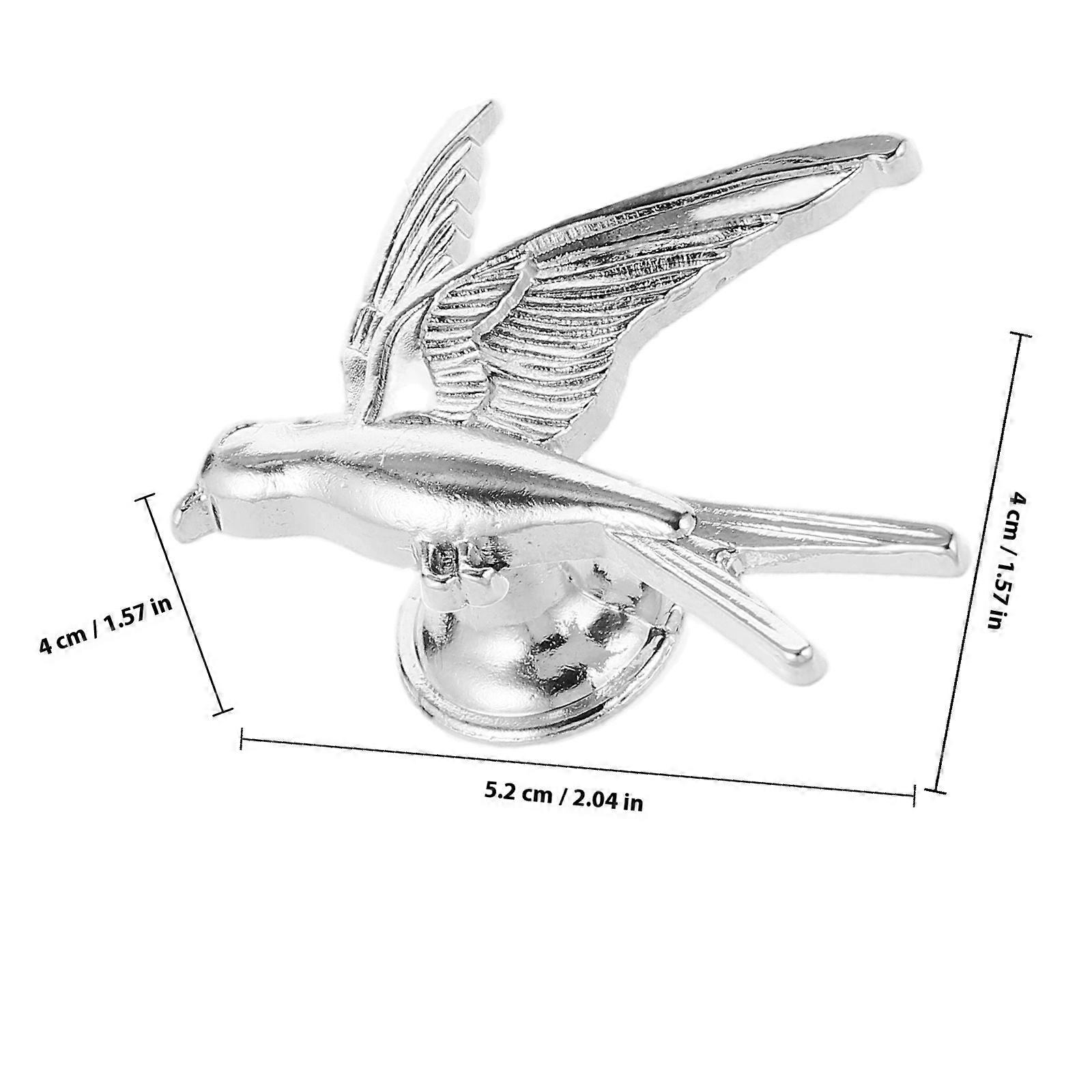 2pcs Cabinet Handles Decorative Door Knobs Interior Door Handle Bird Drawer Knobs