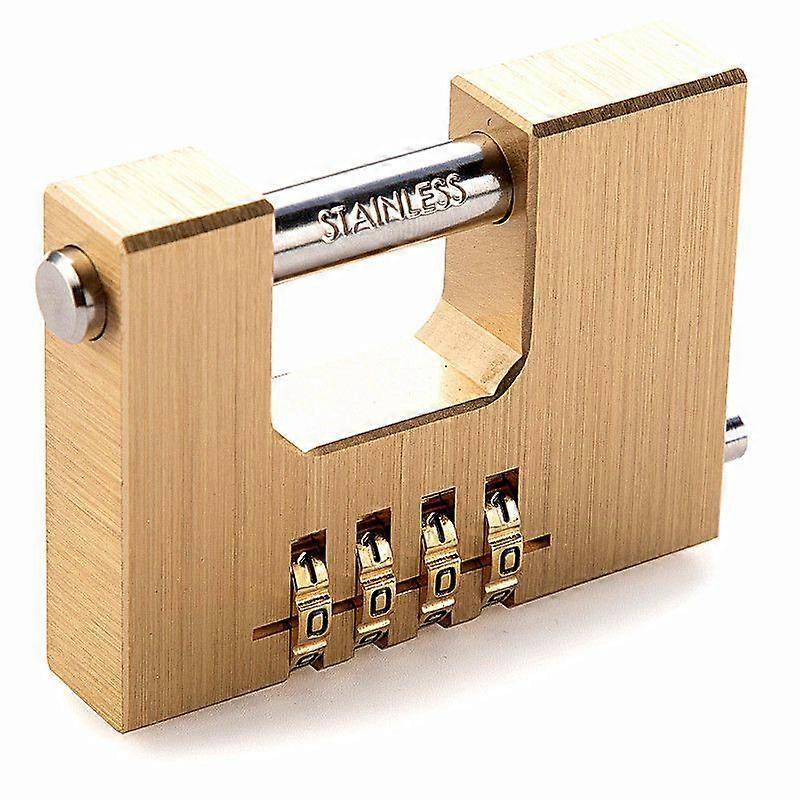 Solid Brass Mechanical Combination Lock for Outdoor Use