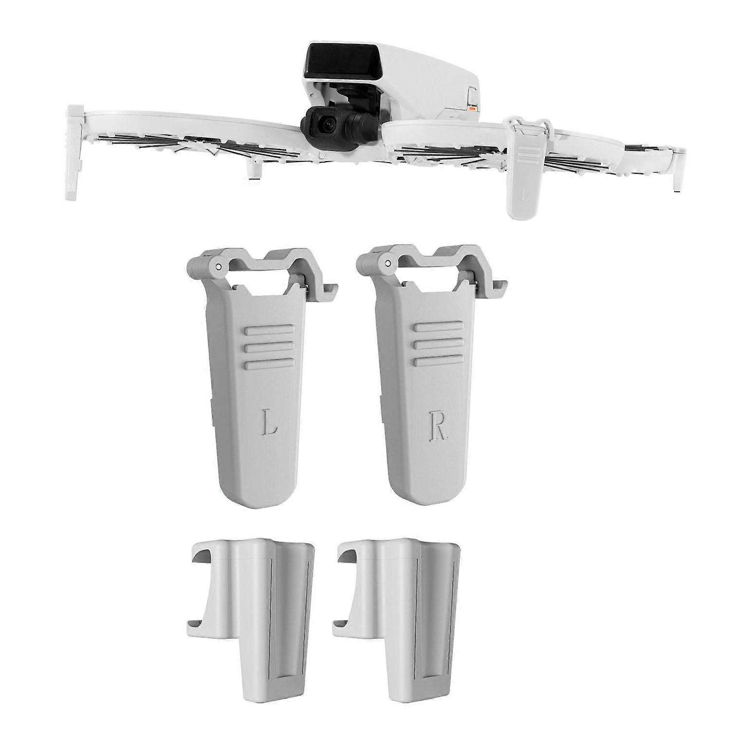For DJI Flip Drone STARTRC Split Type Altitude Extender Landing Gear Grey
