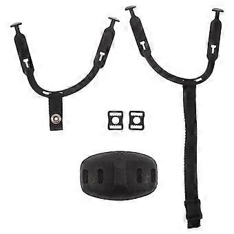Hockey Helmet Chin Strap Set, 1 Set with Adjustable Buckles, Detachable Chin Cup