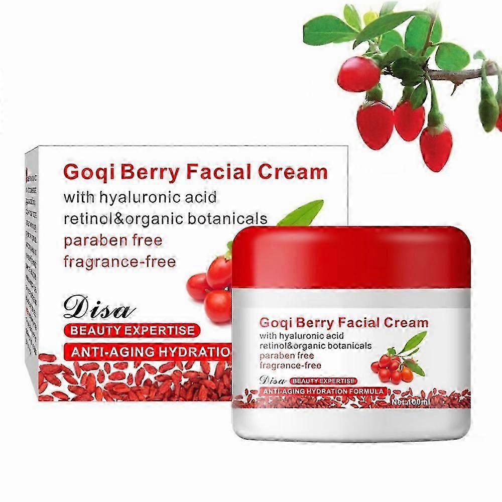 Antioxidative aufhellende Goji-Beeren-Creme