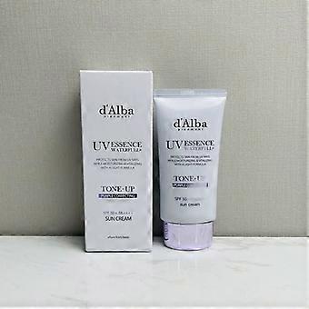 d'Alba UV Essence Waterfull+ Tone-Up Sun Cream SPF50+ PA++++ Lightweight Moisturizing UV Protection